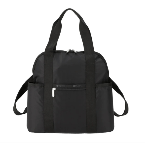 Solid Black Double Trouble Backpack | LeSportsac