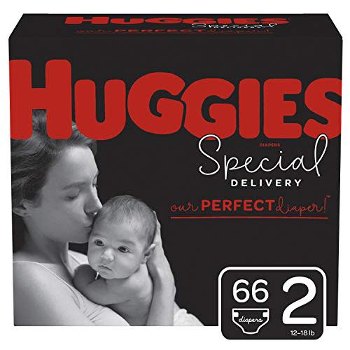 Huggies Special Delivery Hypoallergenic Baby Diapers, Size 2, 66 Ct