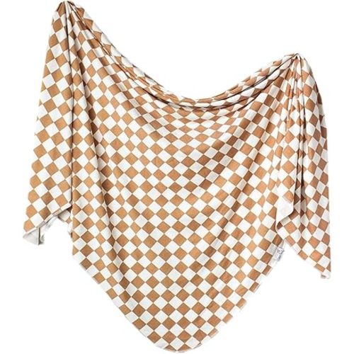 Copper Pearl Baby Swaddle Blanket - Premium Knit Baby Blanket, Large Soft Stretchy Receiving Blankets for Baby Boy and Girl, Swaddles for Newborn, Infant, and Toddler (Rad)