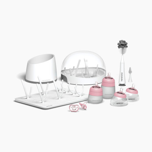 Nanobebe Ultimate Newborn Feeding Set - Pink