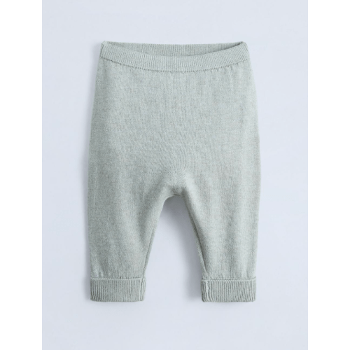 COTTON SILK KNIT HAMMER PANTS - Greenish | ZARA United States