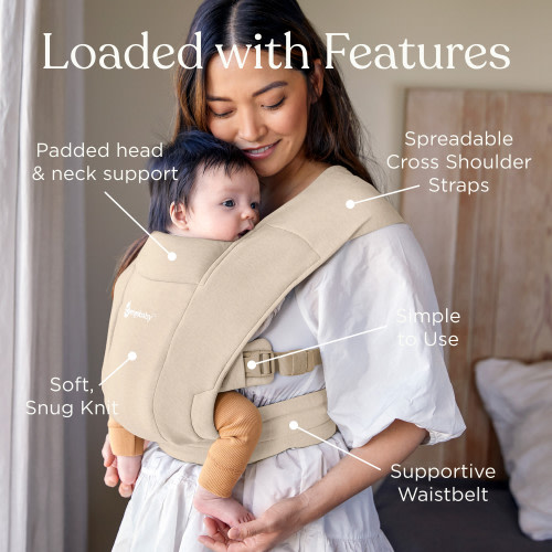 Ergobaby Embrace Newborn Baby Carrier for Infants 0-12 Months