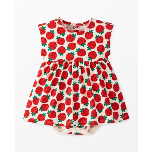 Baby Print Skirted Bodysuit