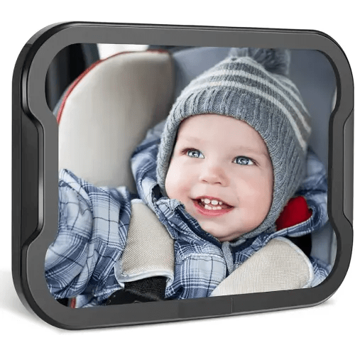 Zacro Baby Car Mirror Shatter-Proof Rear Facing Car Seat Acrylic Safety Mirror, Rearview Easily to Observe The Baby's Every Move, 360 Degree Adjustability
