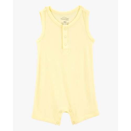 Baby PurelySoft Ribbed Romper - Yellow - Carter's | Carter's