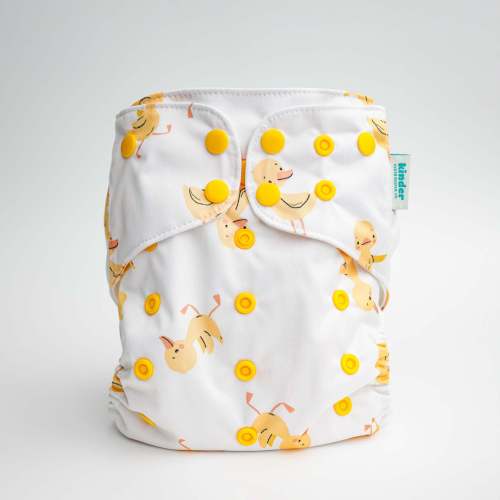 Animals and Insects: Essentials Pocket Cloth Diaper with Athletic Wicking Jersey, Grows with your Baby