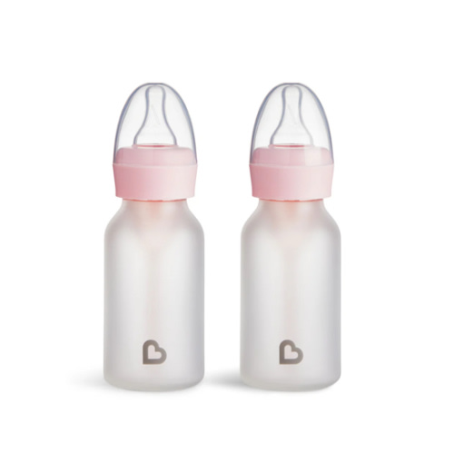 Bond® Silicone Glass Bottle 4oz or 8oz, 2pk | Munchkin