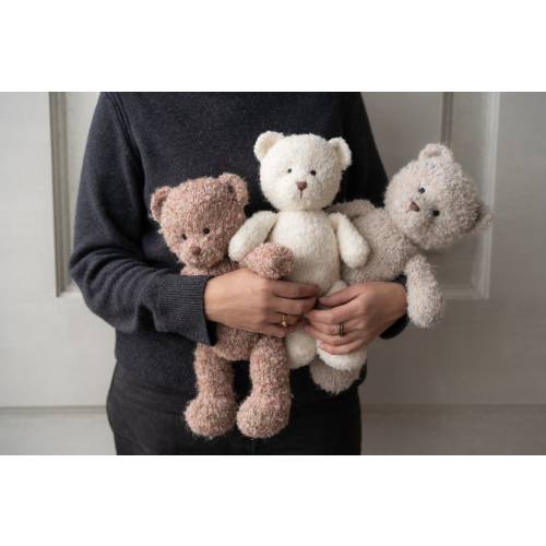 Boucle Knitted Teddy Bear Toy for Newborn Photography Prop, Newborn Knitted Teddy Bear Toy, Big Teddy Bear Toy for Baby, Newborn Bear Props