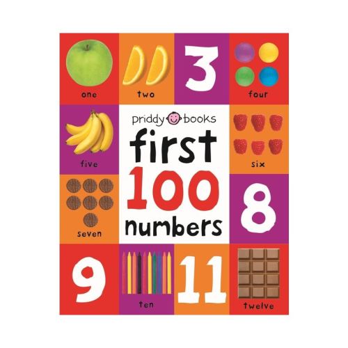 Soft To Touch: First 100 Numbers - By Roger Priddy (board Book)