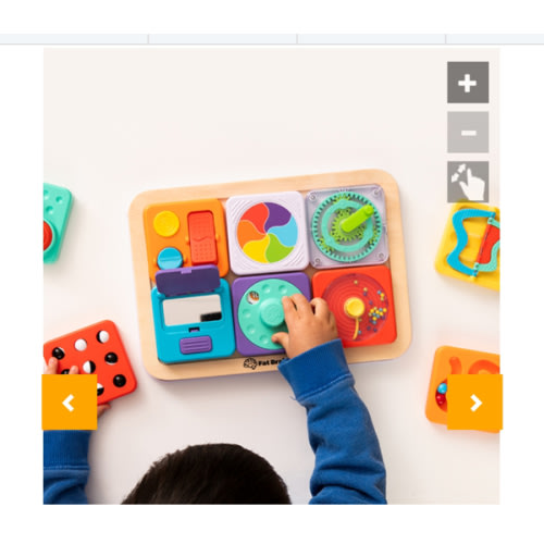 PlayTab - Modular, Sensory Activity Board for Babies and Toddlers