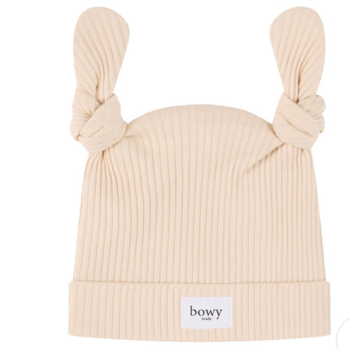 Double Knot Beanie - Cream