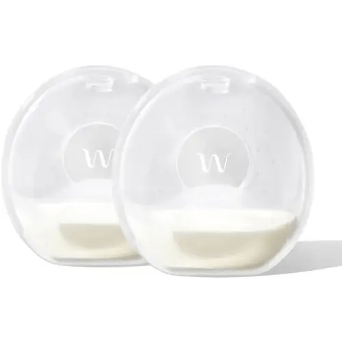 Willow Catch-All Milk Cups, 2 Pack, Wearable Milk Collector for Nursing Moms; Breast Shells for Milk Collection and Protects Sensitive Nipples, Made from BPA-Free and Food-Safe Silicone