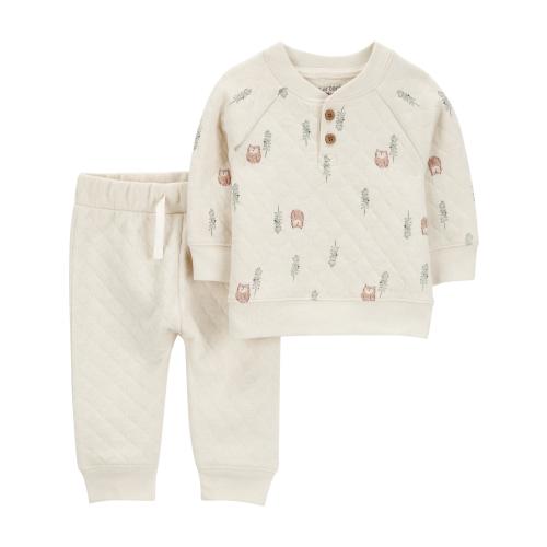 Carter's Child of Mine Baby Unisex Outfit Set, 2-Piece, Sizes 0/3-24 Months
