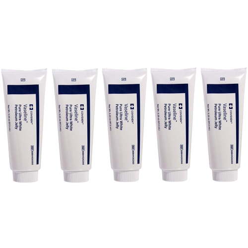Covidien Petroleum Jelly Vaseline 3.25 oz. Tube Non Sterile (Pack of 5)