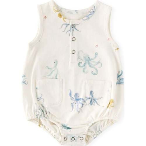 Sleeveless One-Piece, Octopus Oasis - Pehr | Maisonette