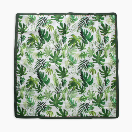 Little Unicorn Outdoor Blanket - Tropical Leaf, 5 X 5 Ft