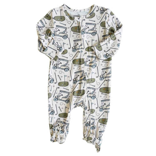 Boy Zipper Footies | Best Sellers - 3-6M