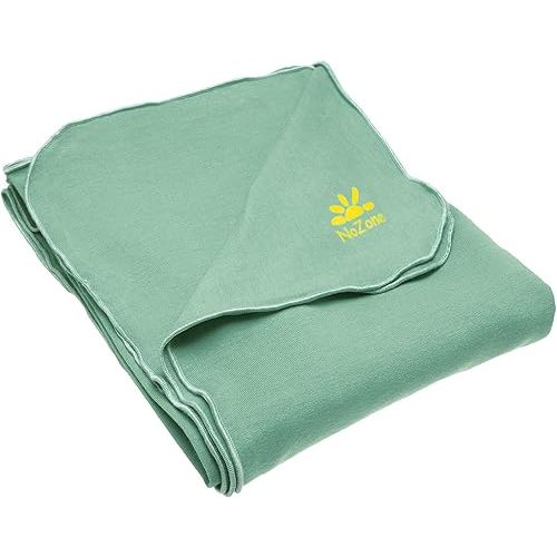Nozone Baby Blanket, Sun Protective, Soft Rayon from Bamboo, UPF 50+ in Pistachio Green