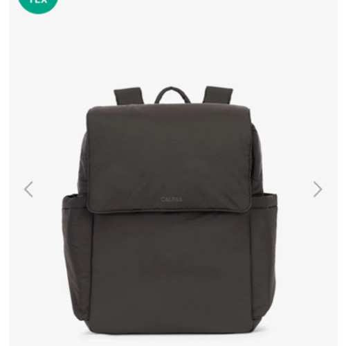 Diaper Backpack with Laptop Sleeve - BLACK