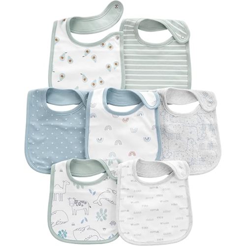 Simple Joys by Carter's Baby 7-Pack Teething Bibs