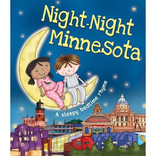 Night-Night Minnesota: A Sweet Goodnight Board Book for Kids and Toddlers