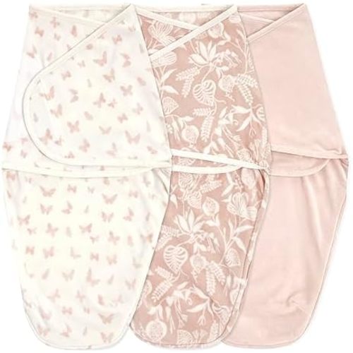 aden + anais Essentials Easy Wrap Swaddle - Easy Swaddle Newborn Swaddle Sack, Baby Swaddles, Sleep Sack Wearable Blanket