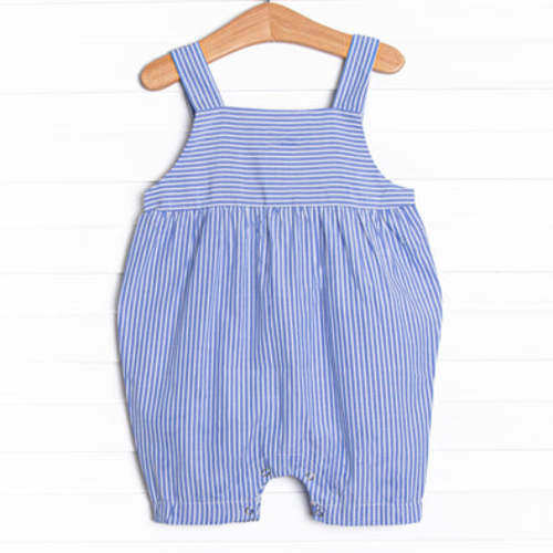 Once in a Blue Moon Short Romper, Blue – Stitchy Fish