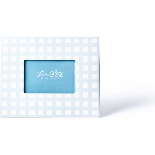 Gingham Frame, Blue