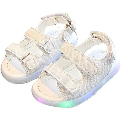 Toddler Kids Sport Summer Boys Girls Baby Sandals LED Luminous Shoes Sneakers Sandals for Kids Clogs for Kids