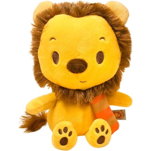 KIDS PREFERRED Harry Potter Gryffindor Lion Plush Stuffed Animal with Red and Gold Striped Scarf Hogwarts House Collectible for Babies, Toddlers, and Kids 6 Inches