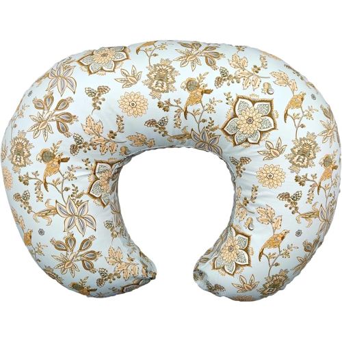 Nursing Pillow, Breastfeeding Pillows with Standard Size Removable Cover, Breast Feeding Pillow with Breathable Filling, Ergonomic Nursing Essentials for Bottle and Breastfeeding- Boho Garden…