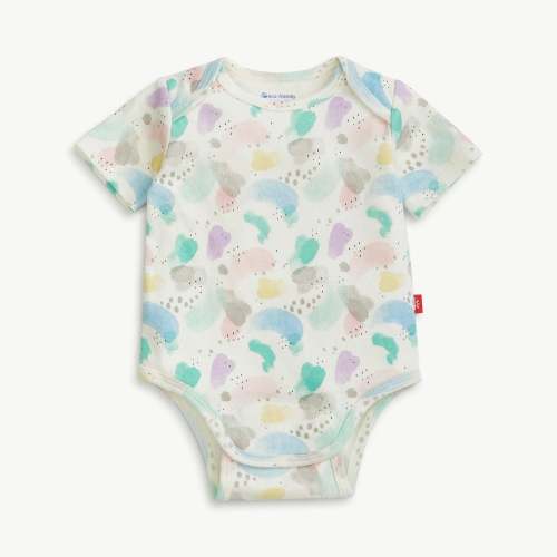 watercolor organic cotton magnetic bodysuit – Magnetic Me
