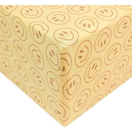 Copper Pearl Premium Knit Baby Crib Sheets for Standard Mattresses, Breathable and Soft, Vance