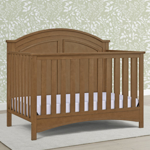 Delta Children Perry 6-In-1 Convertible Crib, Chestnut