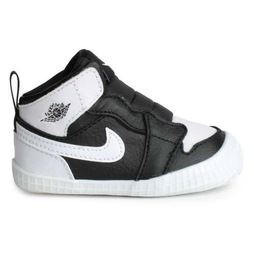 Jordan 1 Crib Bootie Black White (I)