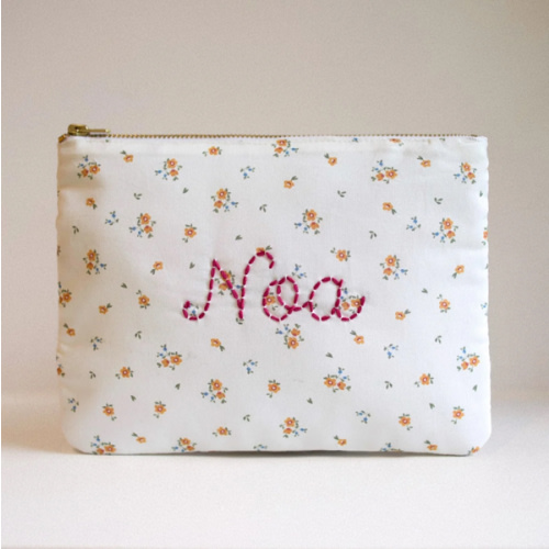 Zipped pouch - Daria Froufrou – Noa de Cajou