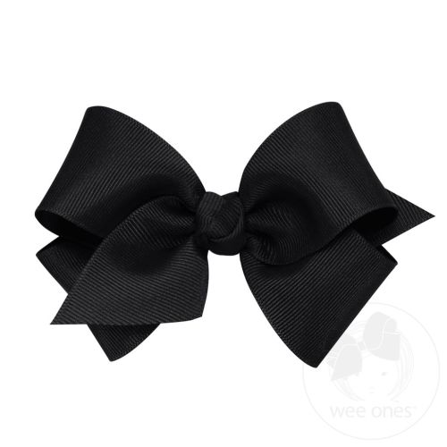 Small Classic Grosgrain Hair Bow (Knot Wrap)