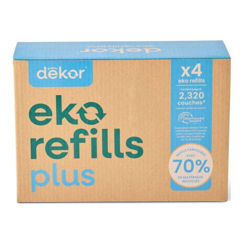 Dekor Eko Plus Diaper Pail Refills (4 Pack)