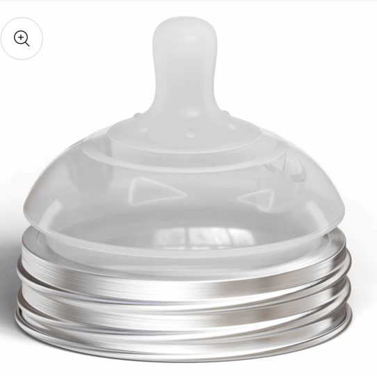 Glass Bottle Conversion Nipple (2-Pack)