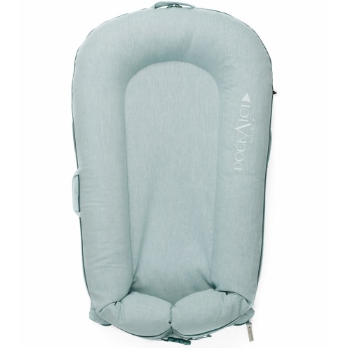 DockATot Deluxe+ Dock Infant Lounger - Marine Chambray