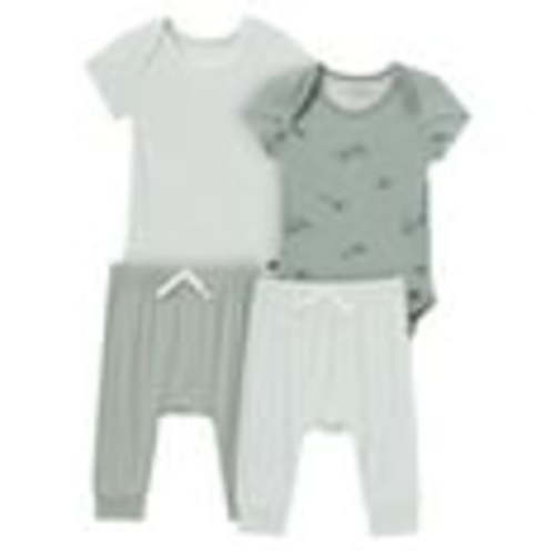 Gerber Baby 4-Piece Bodysuits and Pants