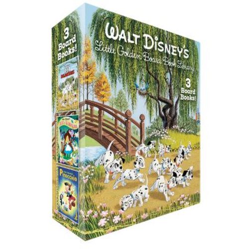 Walt Disney's Little Golden Board Book Library (Disney Classic) - (Little Golden Book) by Various (Mixed Media Product)