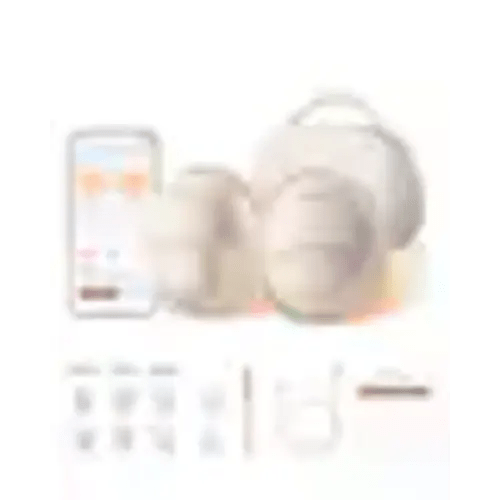 eufy - Heated Wearable Breast Pump S1 Pro, Hands‑Free In‑Bra, HeatFlow™ Tech, Wireless Charging, App Control, Hospital‑Grade - Brown