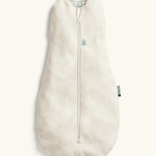 Cocoon Swaddle Bag 0.2 TOG Oatmeal Marle for Summer – ergoPouch AU
