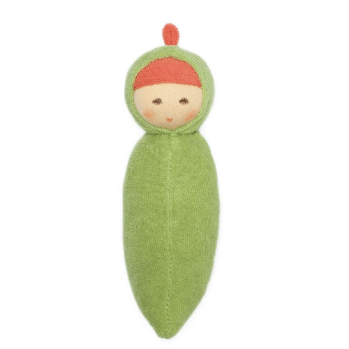 Peapod Rattle Doll | Nanchen Organic Baby Toy