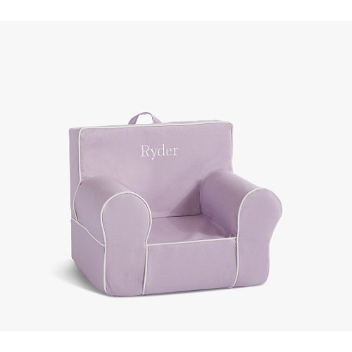 Anywhere Chair®, Twill with White Piping | Pottery Barn Kids