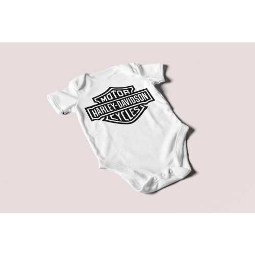 Harley-Davidson Onesie, Motorcycle Onesie, Gift for Baby