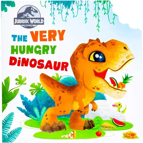 Jurassic World: The Very Hungry Dinosaur: (Concepts Board Books for Kids, Educational Board Books for Kids, PlayPop)