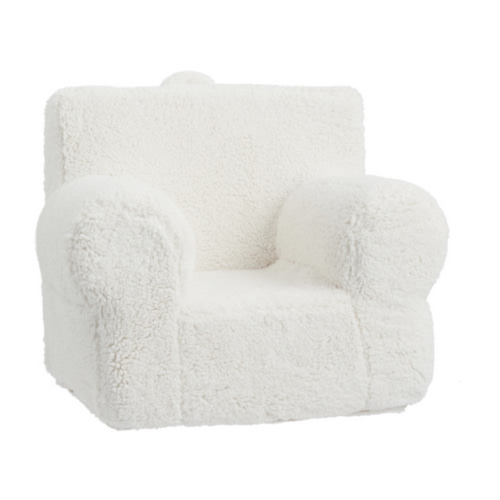 Anywhere Chair®, Cream Sherpa | Pottery Barn Kids
