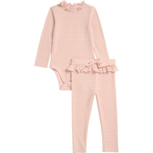 Nordstrom Long Sleeve Ruffle Bodysuit & Leggings Set | Nordstromrack